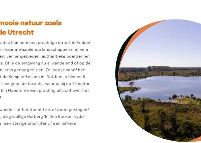 Chalet 2 -3 Persoons Chalet In Bosrijk Park Kempenbos-duc De Brabant Diessen